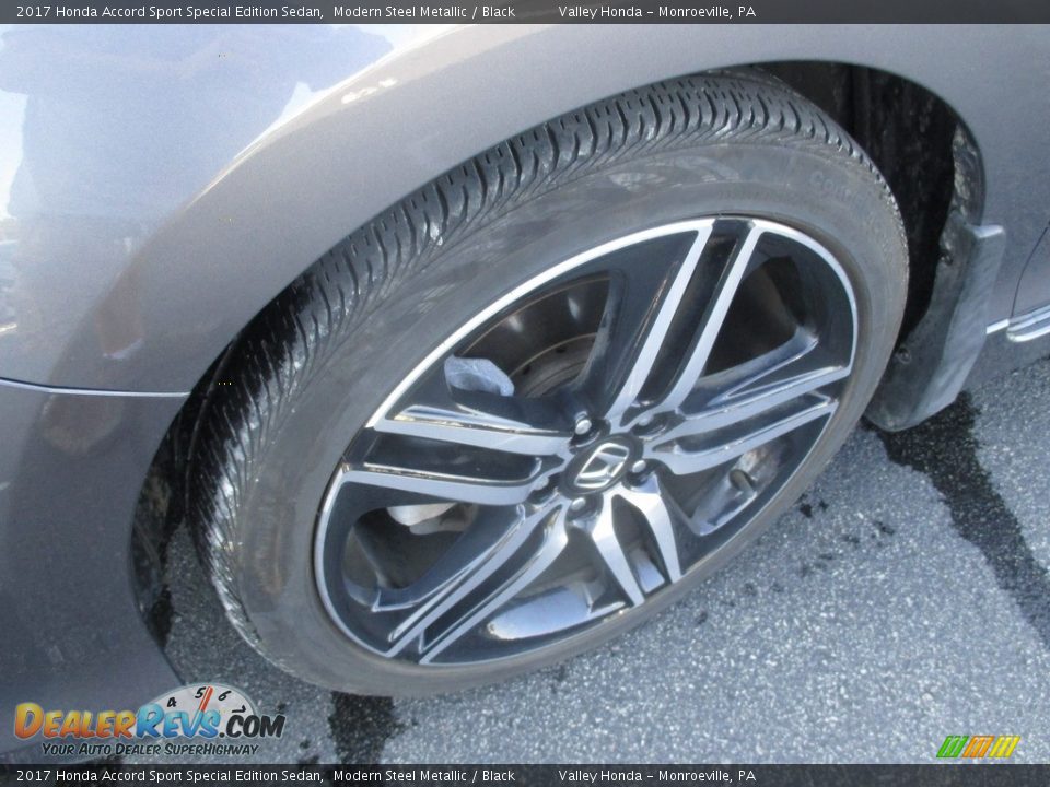 2017 Honda Accord Sport Special Edition Sedan Modern Steel Metallic / Black Photo #10