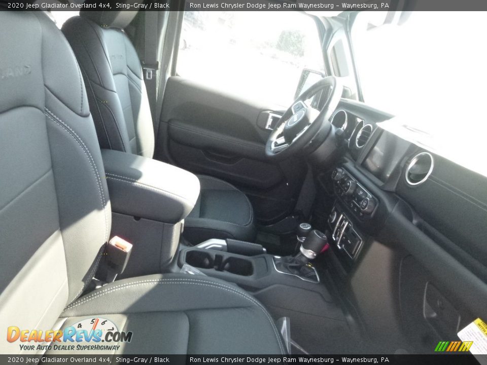 2020 Jeep Gladiator Overland 4x4 Sting-Gray / Black Photo #9