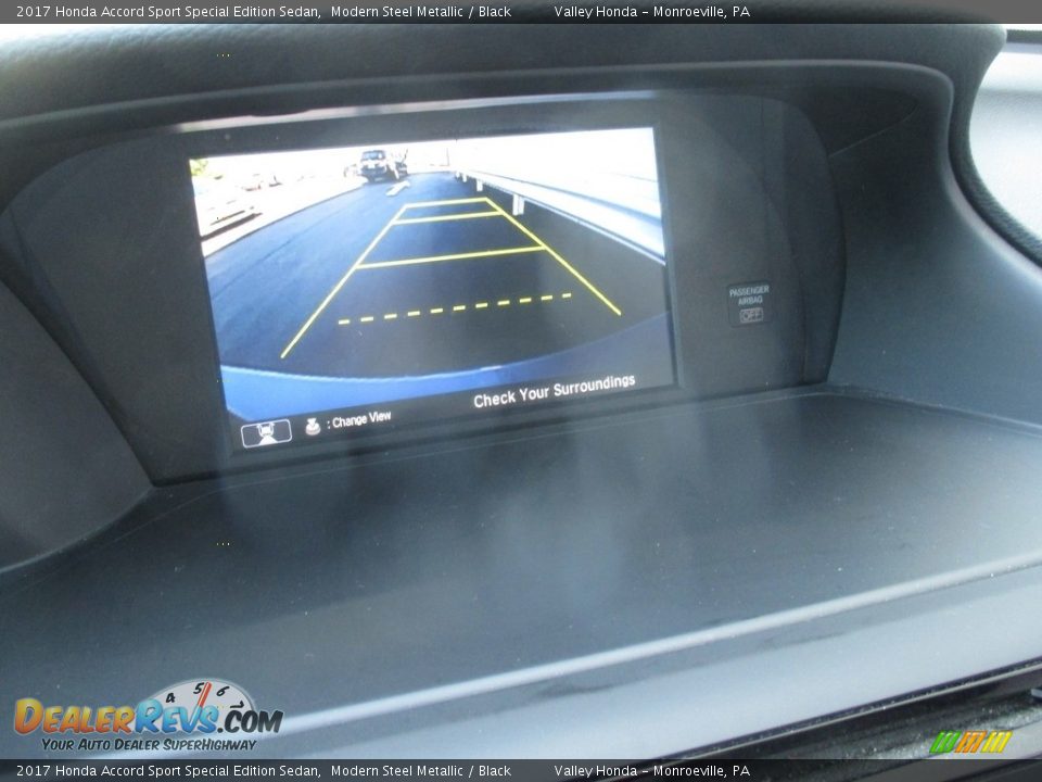 2017 Honda Accord Sport Special Edition Sedan Modern Steel Metallic / Black Photo #16