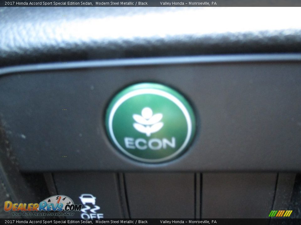 2017 Honda Accord Sport Special Edition Sedan Modern Steel Metallic / Black Photo #18