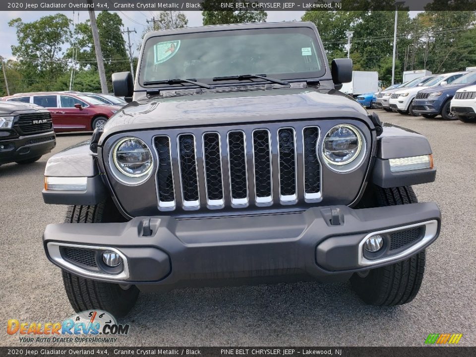 2020 Jeep Gladiator Overland 4x4 Granite Crystal Metallic / Black Photo #2