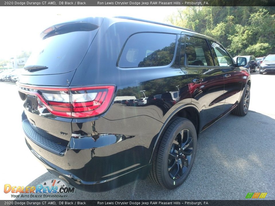 2020 Dodge Durango GT AWD DB Black / Black Photo #6