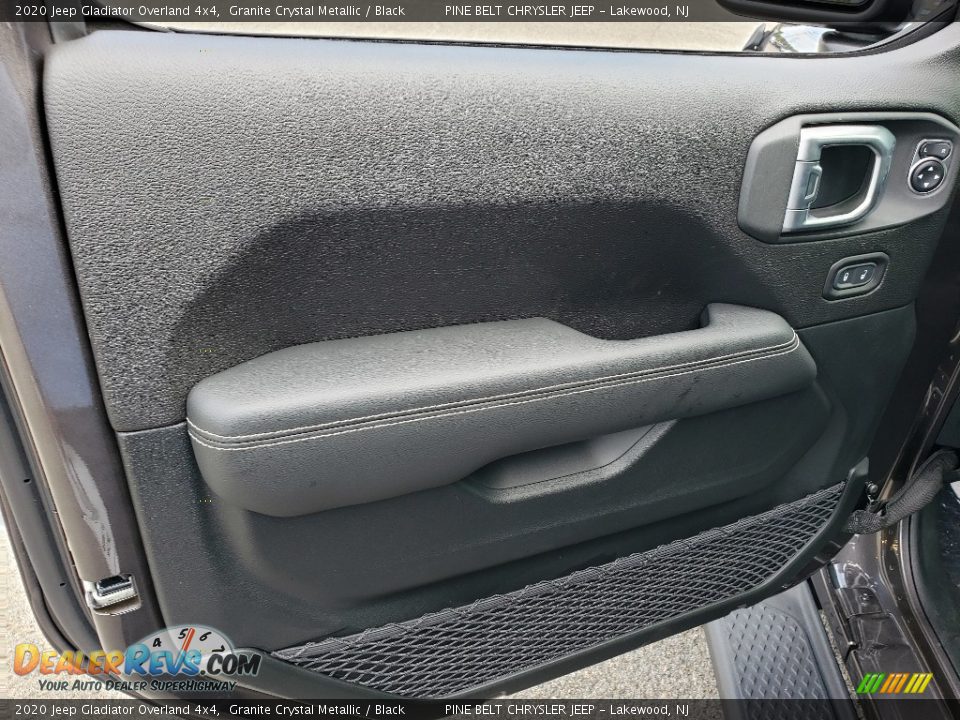 2020 Jeep Gladiator Overland 4x4 Granite Crystal Metallic / Black Photo #8