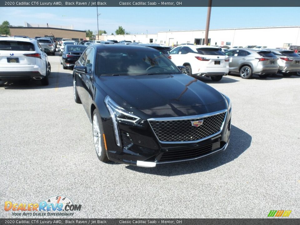 2020 Cadillac CT6 Luxury AWD Black Raven / Jet Black Photo #1