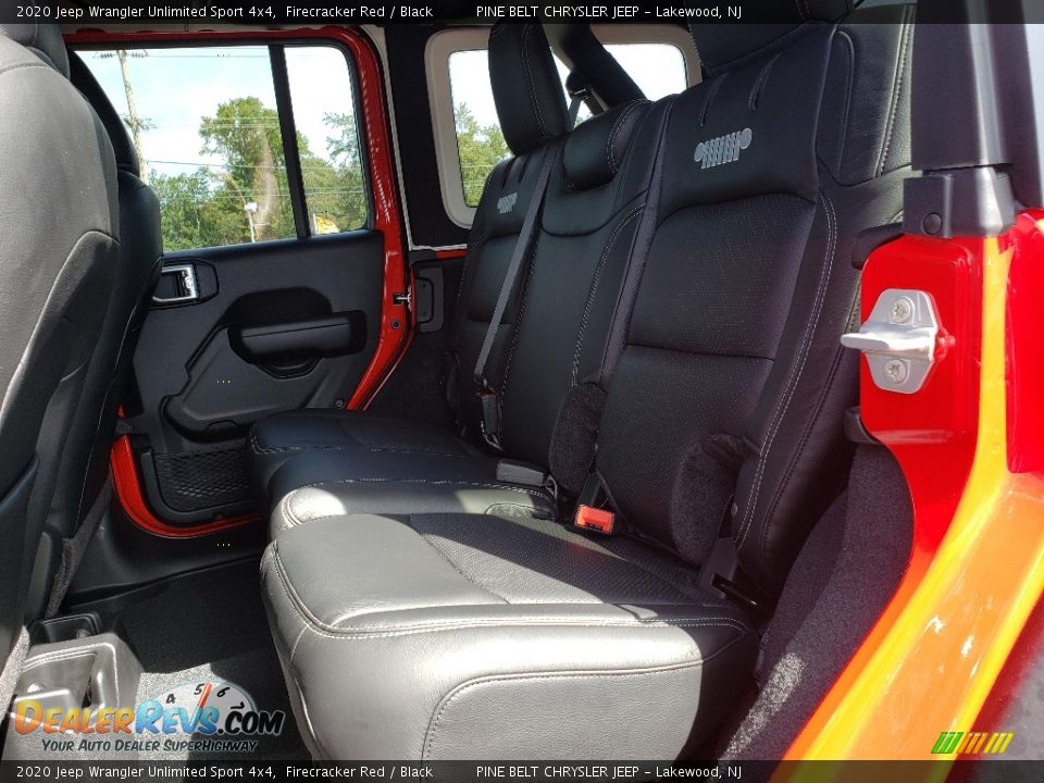 2020 Jeep Wrangler Unlimited Sport 4x4 Firecracker Red / Black Photo #6