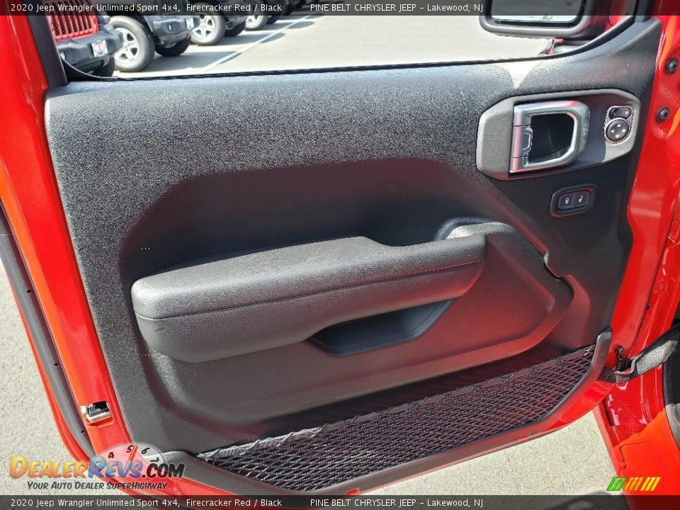 2020 Jeep Wrangler Unlimited Sport 4x4 Firecracker Red / Black Photo #7