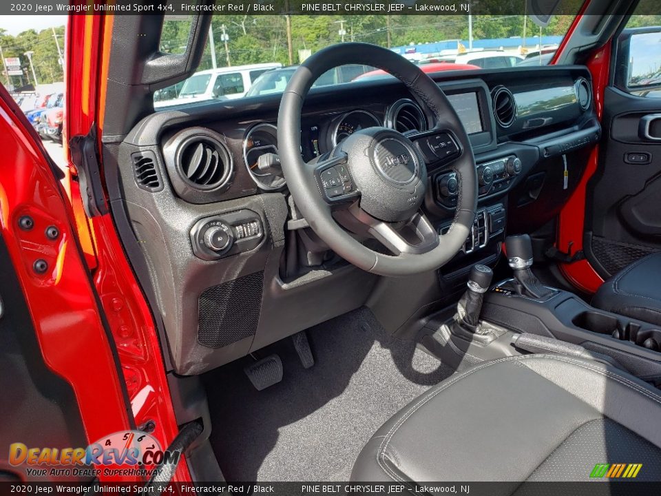 2020 Jeep Wrangler Unlimited Sport 4x4 Firecracker Red / Black Photo #8