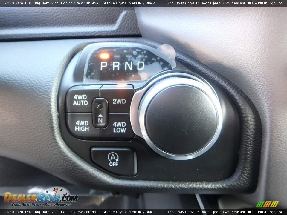 2020 Ram 1500 Big Horn Night Edition Crew Cab 4x4 Granite Crystal Metallic / Black Photo #19