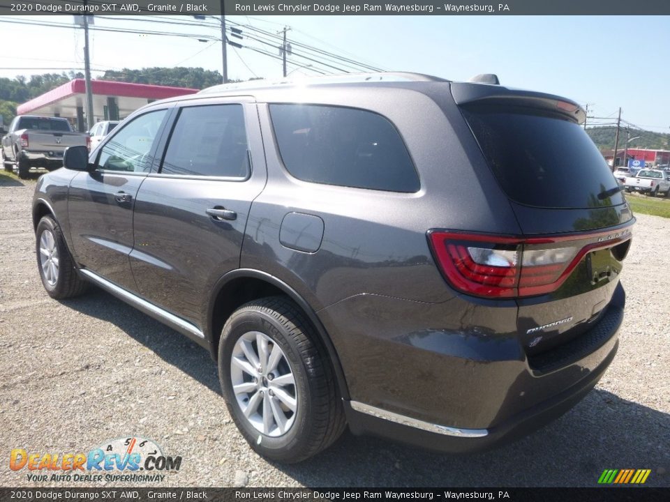 2020 Dodge Durango SXT AWD Granite / Black Photo #3