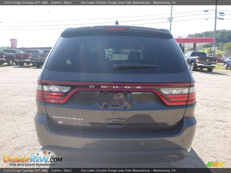 2020 Dodge Durango SXT AWD Granite / Black Photo #4