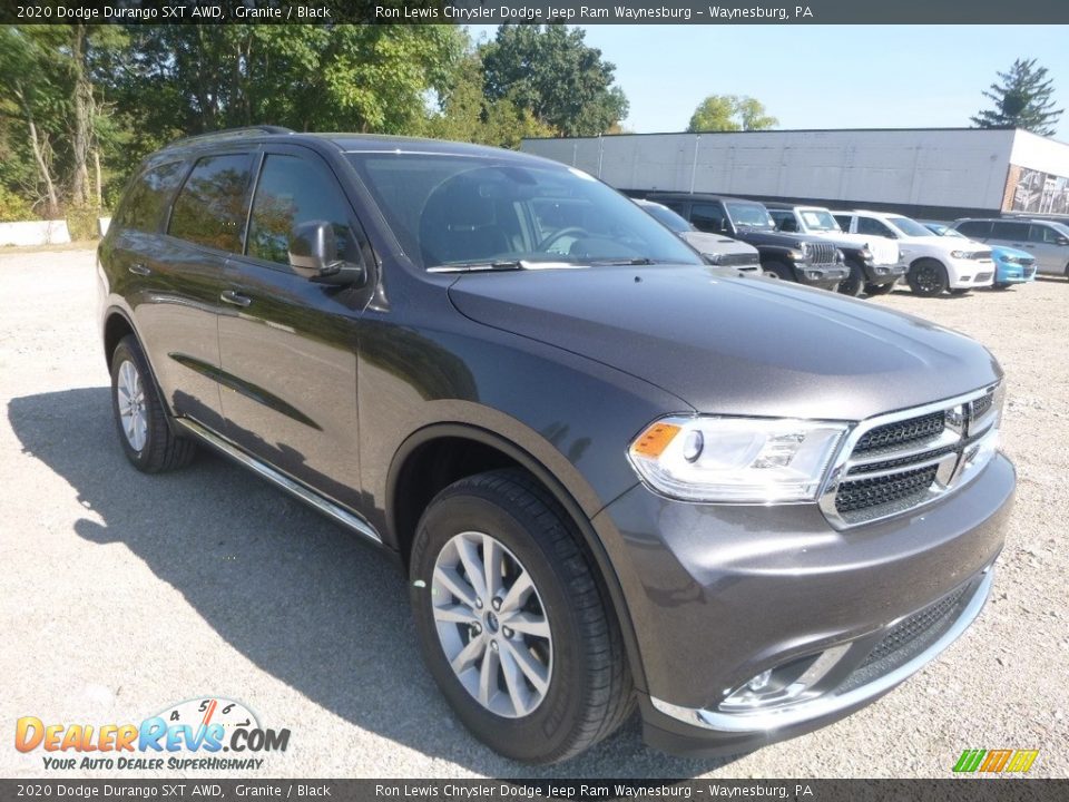 2020 Dodge Durango SXT AWD Granite / Black Photo #7