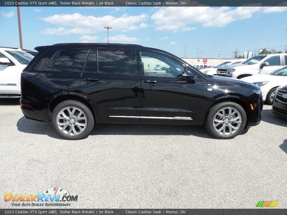 2020 Cadillac XT6 Sport AWD Stellar Black Metallic / Jet Black Photo #2