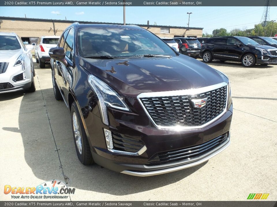 2020 Cadillac XT5 Premium Luxury AWD Garnet Metallic / Sedona Sauvage Photo #1