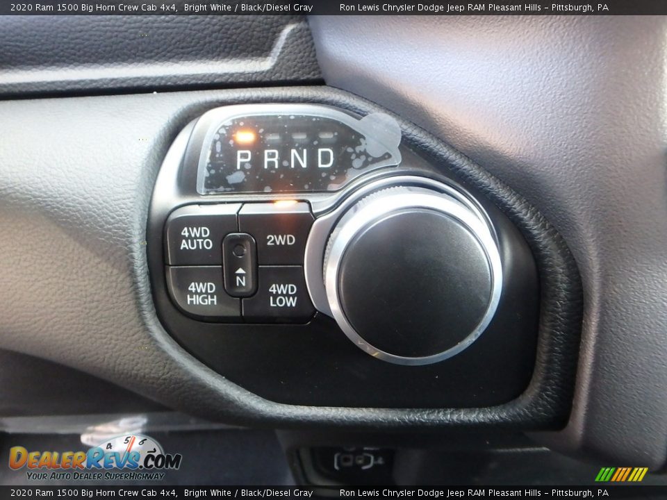 2020 Ram 1500 Big Horn Crew Cab 4x4 Bright White / Black/Diesel Gray Photo #19