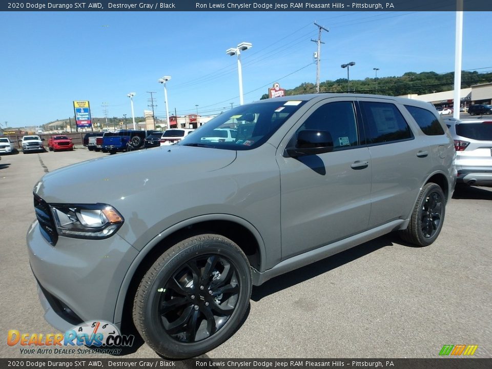 2020 Dodge Durango SXT AWD Destroyer Gray / Black Photo #1