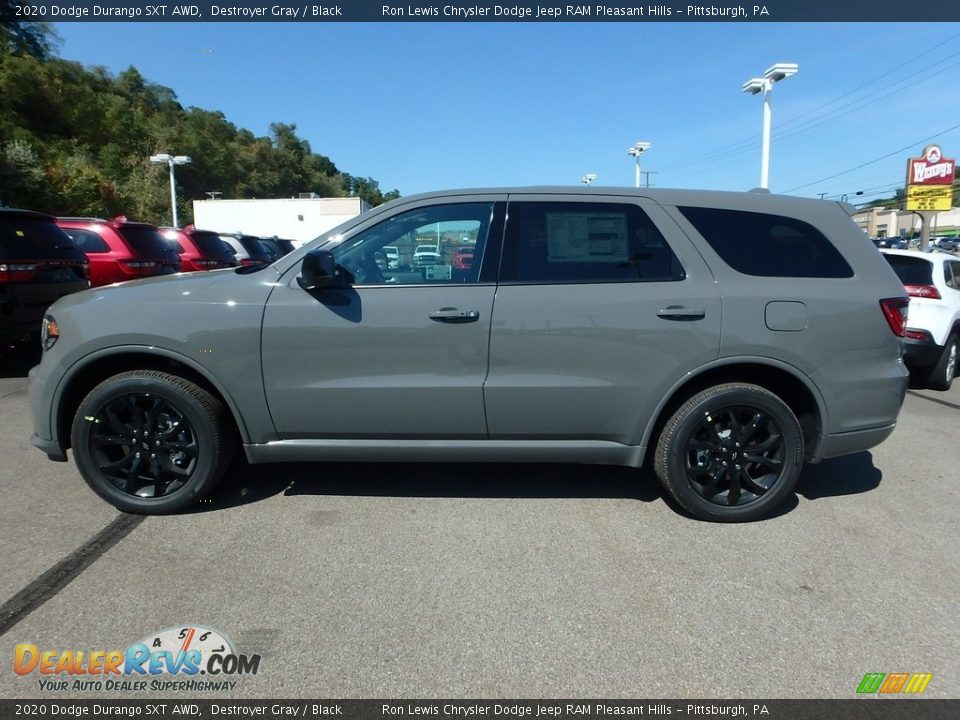 2020 Dodge Durango SXT AWD Destroyer Gray / Black Photo #2