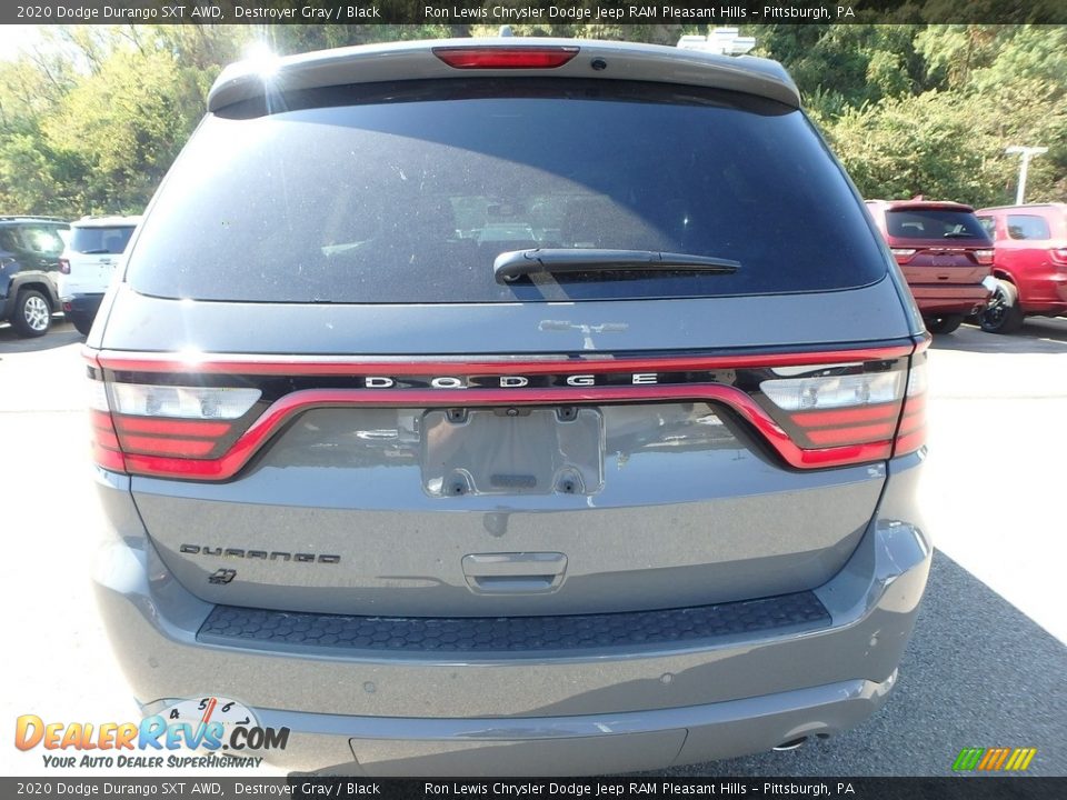 2020 Dodge Durango SXT AWD Destroyer Gray / Black Photo #4