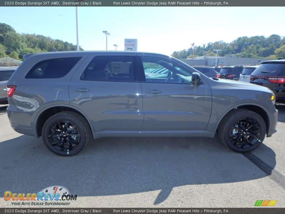 2020 Dodge Durango SXT AWD Destroyer Gray / Black Photo #7