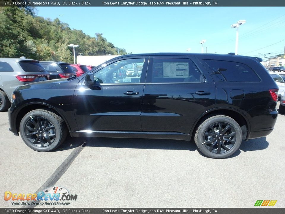 2020 Dodge Durango SXT AWD DB Black / Black Photo #2