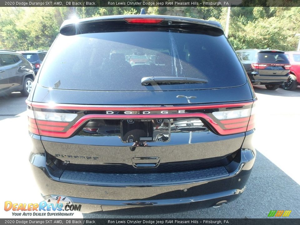 2020 Dodge Durango SXT AWD DB Black / Black Photo #4