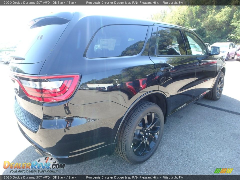 2020 Dodge Durango SXT AWD DB Black / Black Photo #6