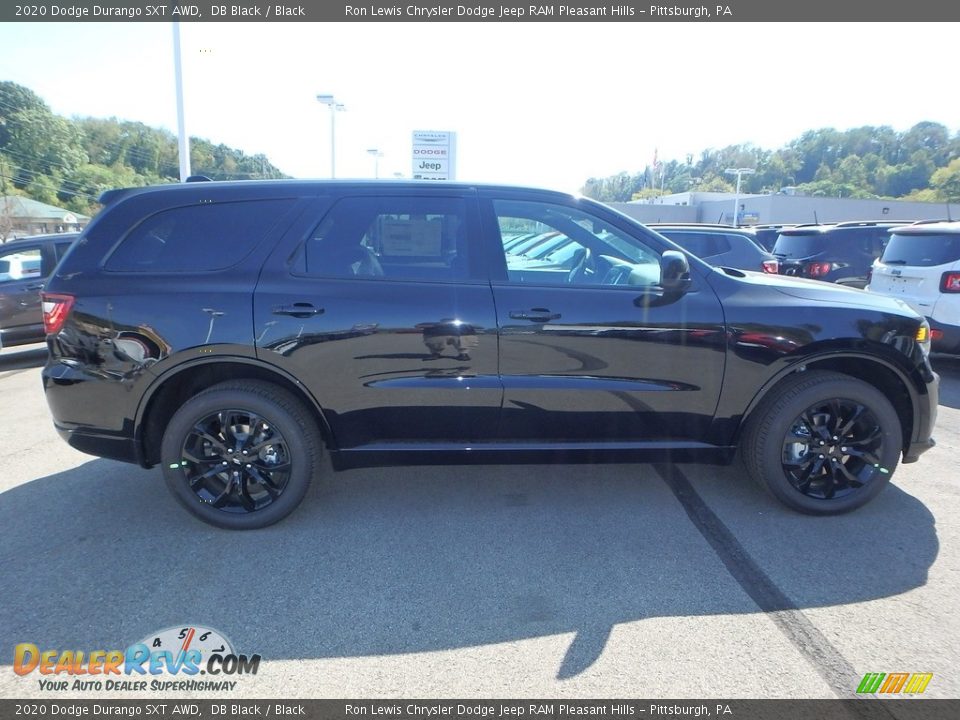 2020 Dodge Durango SXT AWD DB Black / Black Photo #7