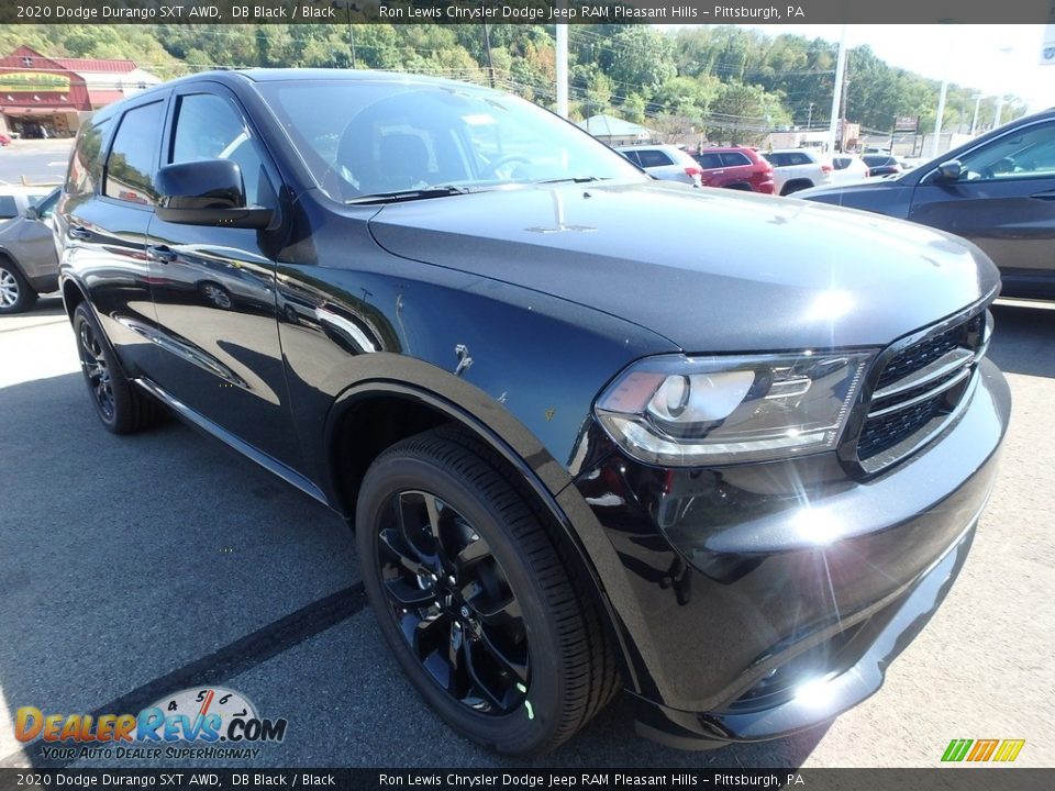 2020 Dodge Durango SXT AWD DB Black / Black Photo #8