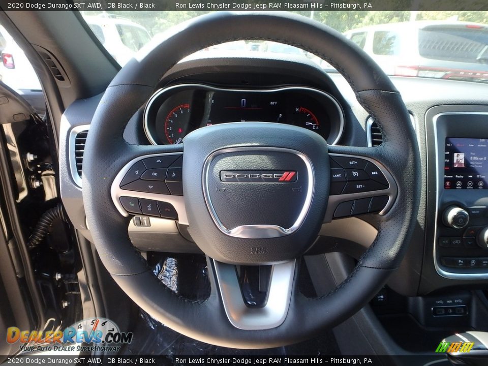 2020 Dodge Durango SXT AWD DB Black / Black Photo #18