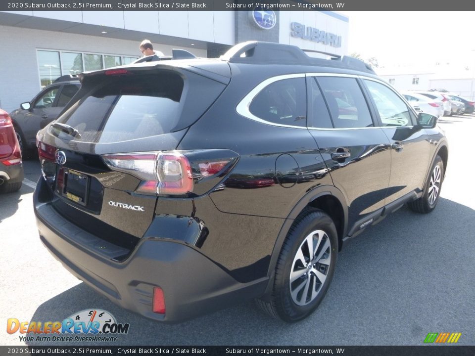 2020 Subaru Outback 2.5i Premium Crystal Black Silica / Slate Black Photo #4