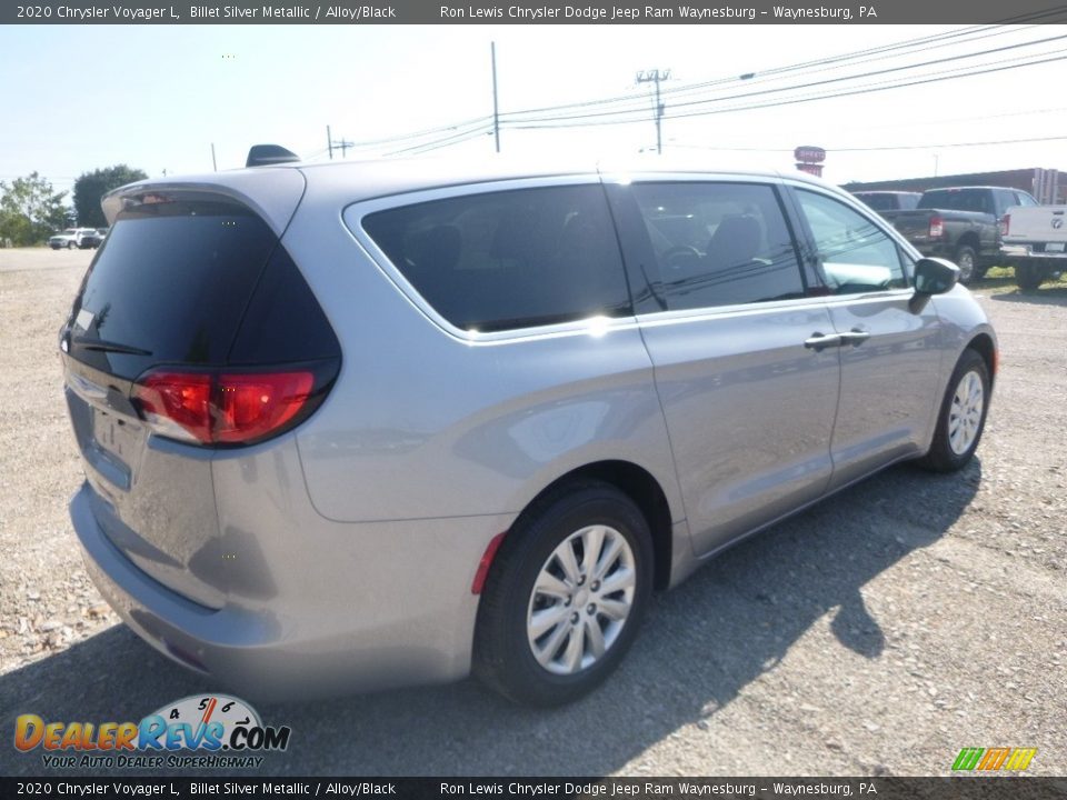 2020 Chrysler Voyager L Billet Silver Metallic / Alloy/Black Photo #5
