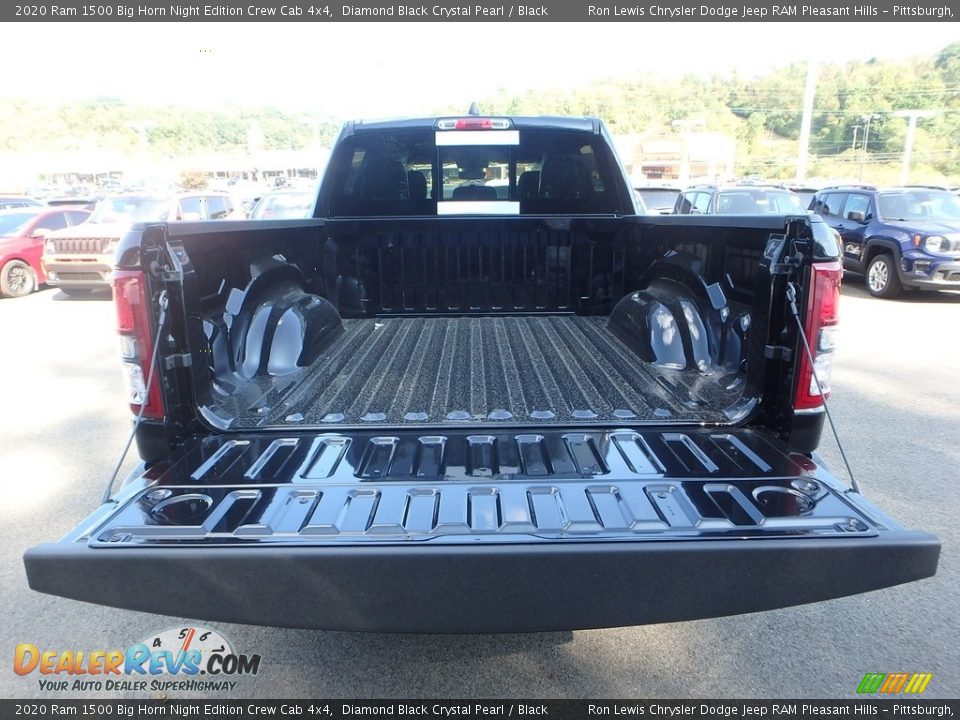 2020 Ram 1500 Big Horn Night Edition Crew Cab 4x4 Diamond Black Crystal Pearl / Black Photo #4