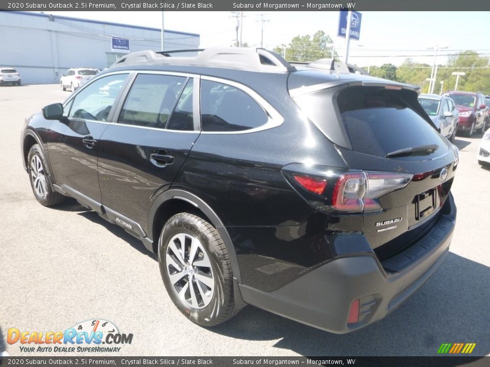 2020 Subaru Outback 2.5i Premium Crystal Black Silica / Slate Black Photo #6