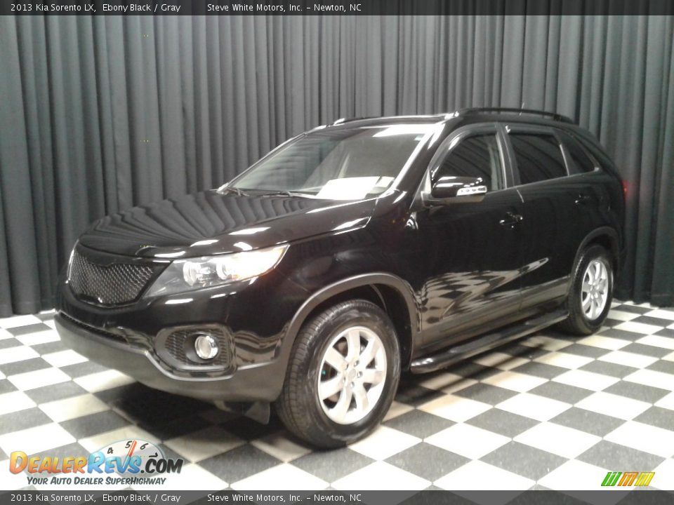 2013 Kia Sorento LX Ebony Black / Gray Photo #2