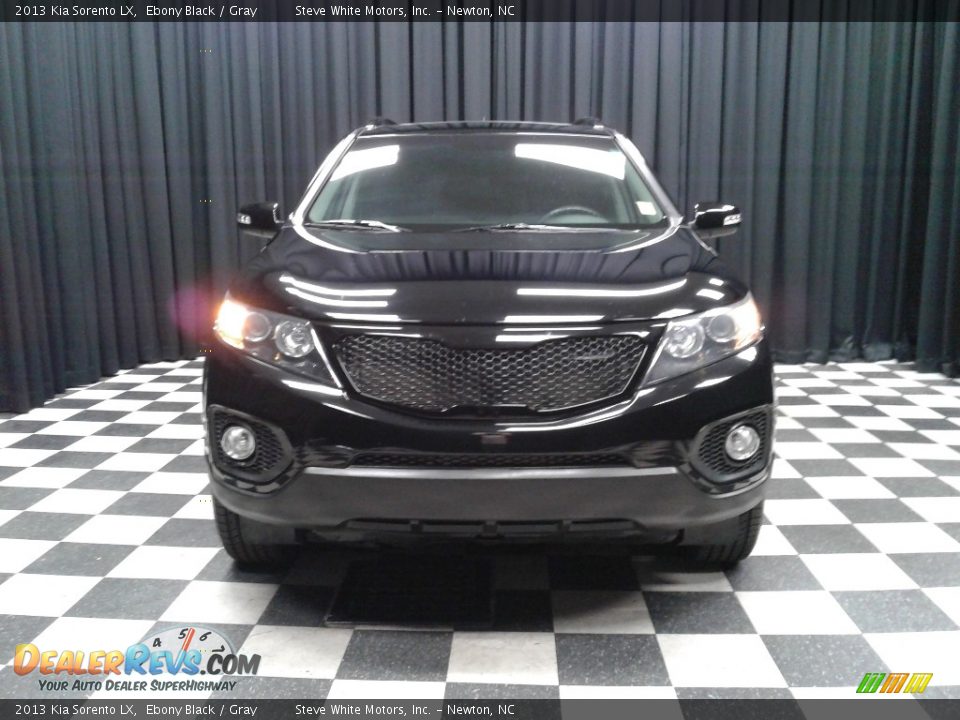 2013 Kia Sorento LX Ebony Black / Gray Photo #3
