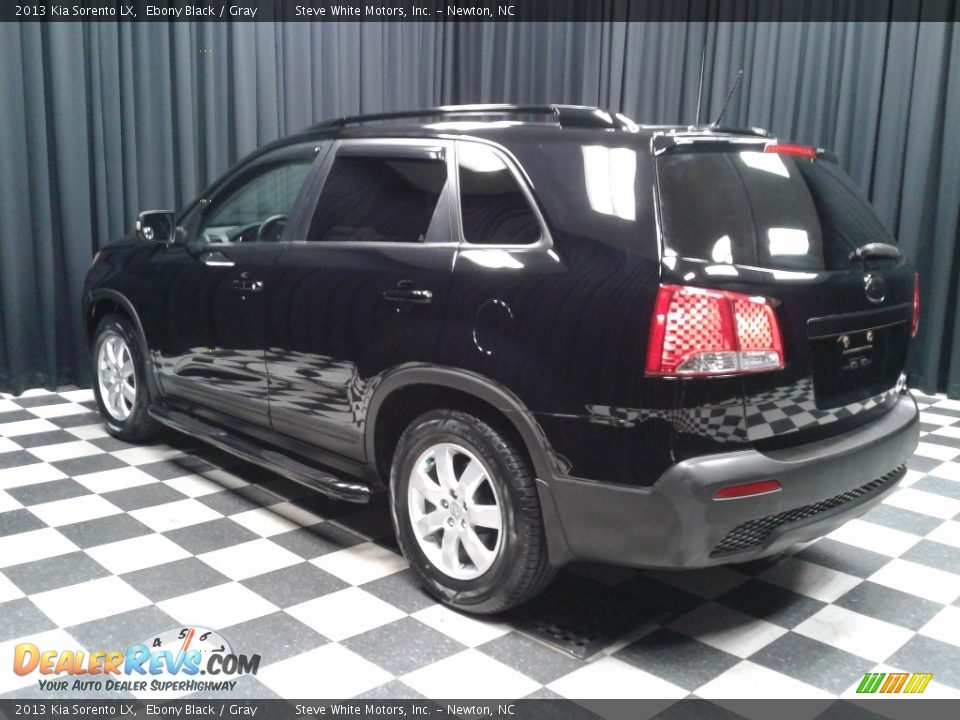 2013 Kia Sorento LX Ebony Black / Gray Photo #8