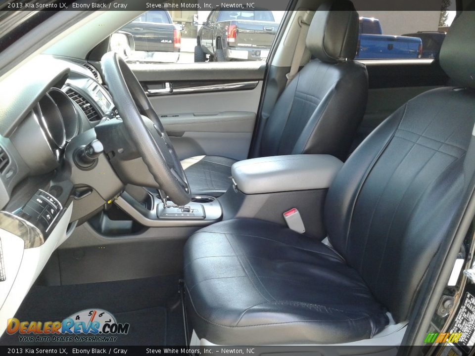 2013 Kia Sorento LX Ebony Black / Gray Photo #10