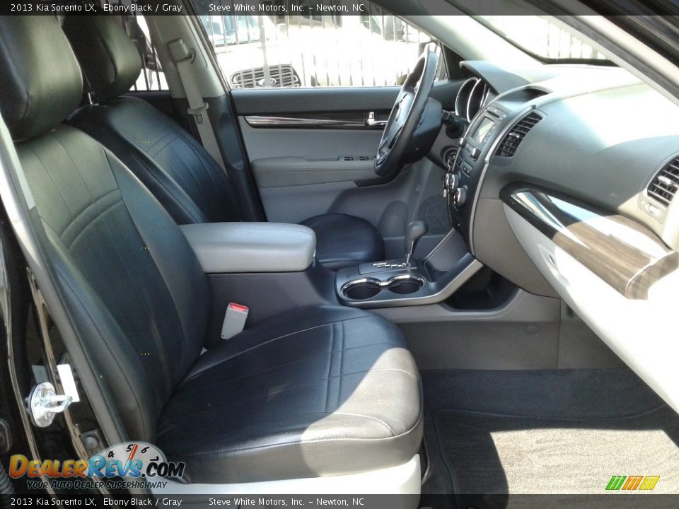 2013 Kia Sorento LX Ebony Black / Gray Photo #14