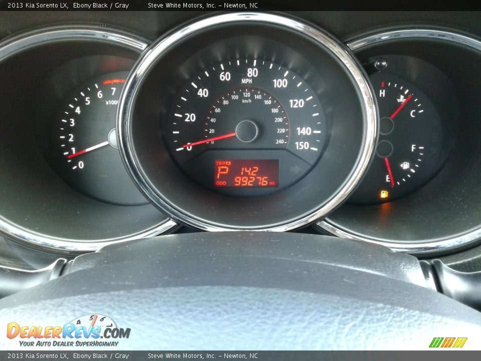 2013 Kia Sorento LX Ebony Black / Gray Photo #18