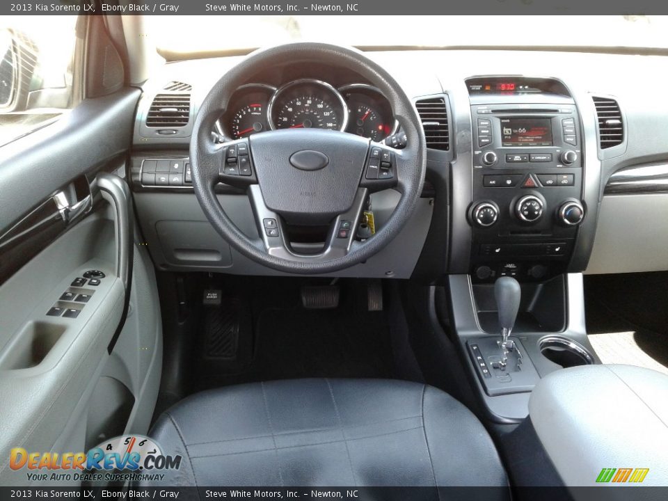 2013 Kia Sorento LX Ebony Black / Gray Photo #27