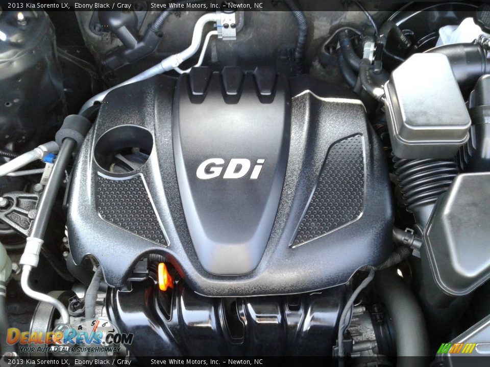 2013 Kia Sorento LX Ebony Black / Gray Photo #30