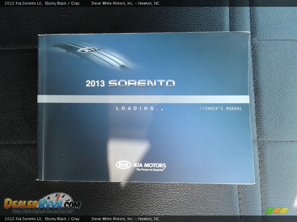 2013 Kia Sorento LX Ebony Black / Gray Photo #32