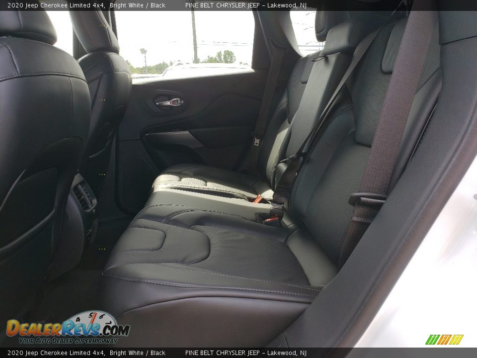 2020 Jeep Cherokee Limited 4x4 Bright White / Black Photo #7