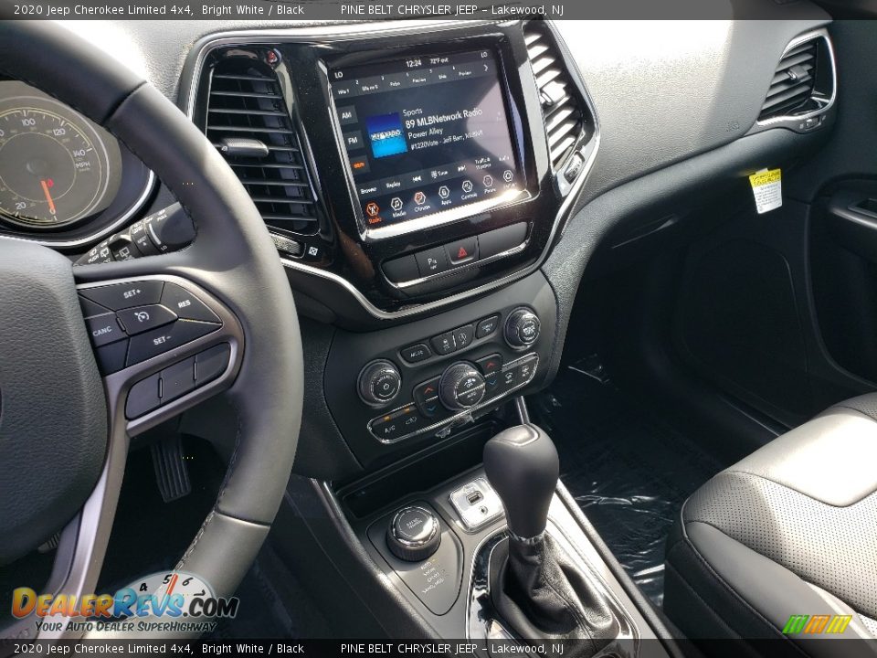 2020 Jeep Cherokee Limited 4x4 Bright White / Black Photo #9