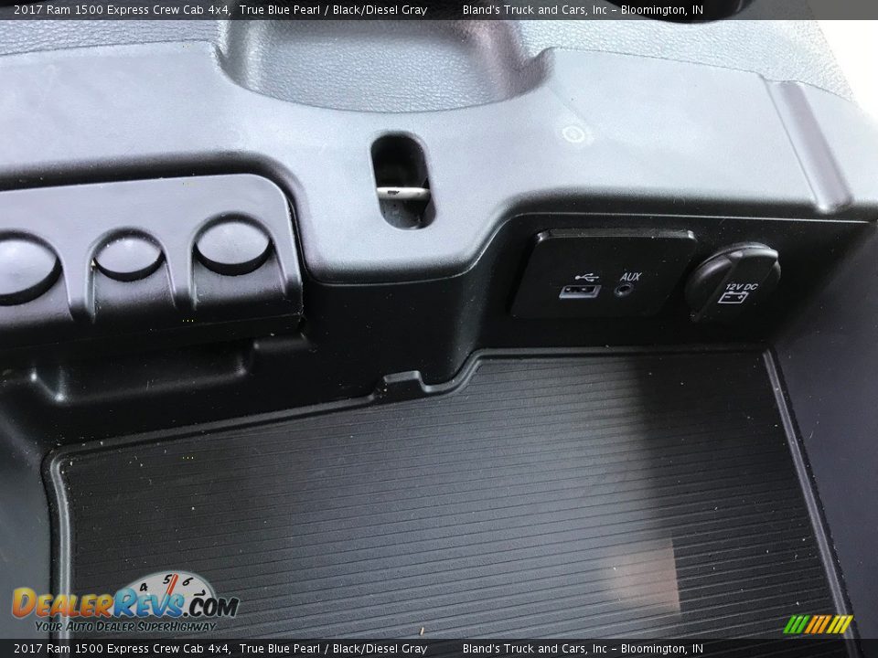 2017 Ram 1500 Express Crew Cab 4x4 True Blue Pearl / Black/Diesel Gray Photo #23