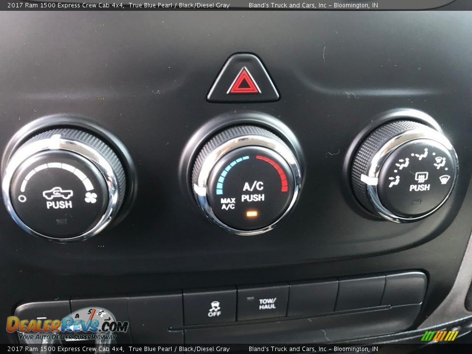 2017 Ram 1500 Express Crew Cab 4x4 True Blue Pearl / Black/Diesel Gray Photo #27