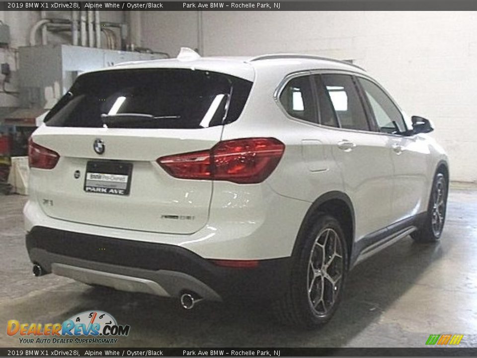 2019 BMW X1 xDrive28i Alpine White / Oyster/Black Photo #5