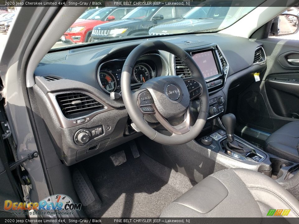 2020 Jeep Cherokee Limited 4x4 Sting-Gray / Black Photo #7