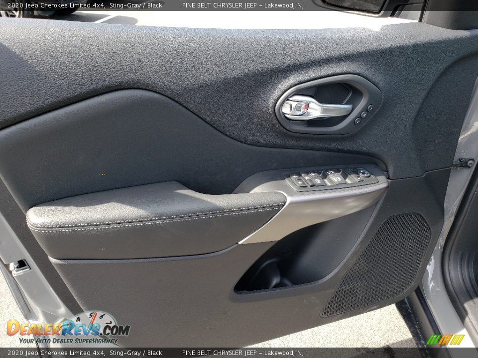 2020 Jeep Cherokee Limited 4x4 Sting-Gray / Black Photo #8