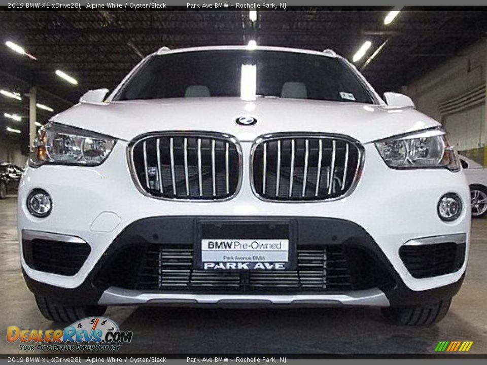 2019 BMW X1 xDrive28i Alpine White / Oyster/Black Photo #7