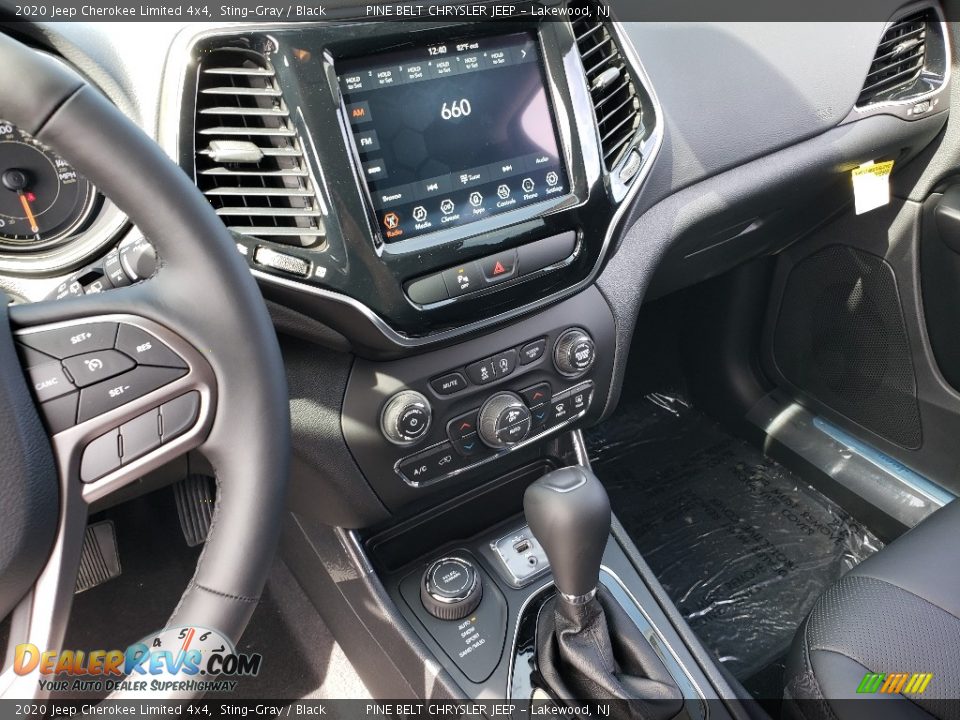 2020 Jeep Cherokee Limited 4x4 Sting-Gray / Black Photo #10